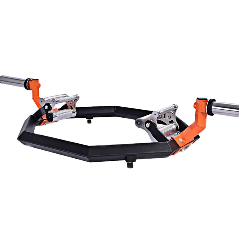 Hexagon rotary hard barbell bar