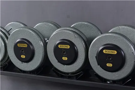 Block paint dumbbell