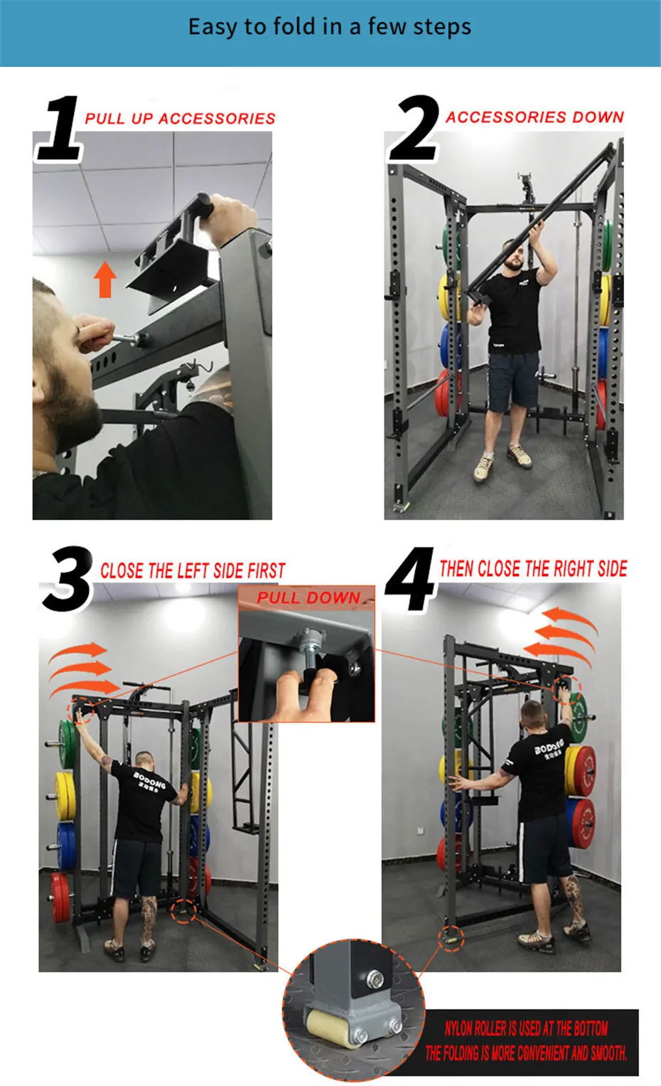Hexagon rotary hard barbell bar01