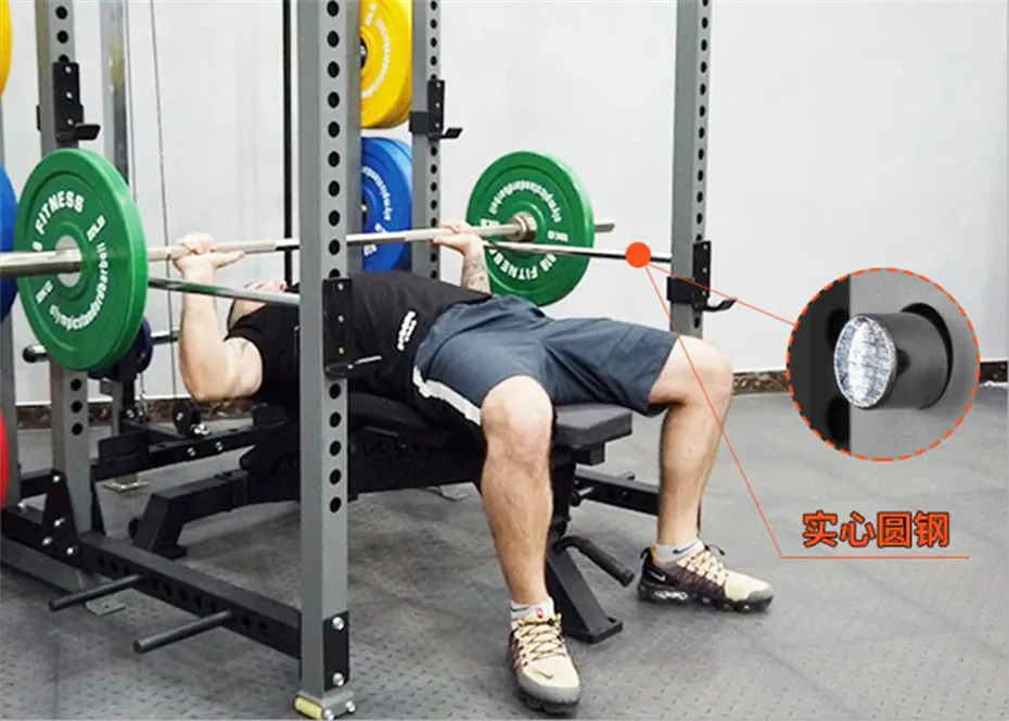 Hexagon rotary hard barbell bar02