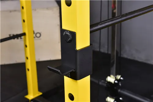 yellow Four pillars squat rack3